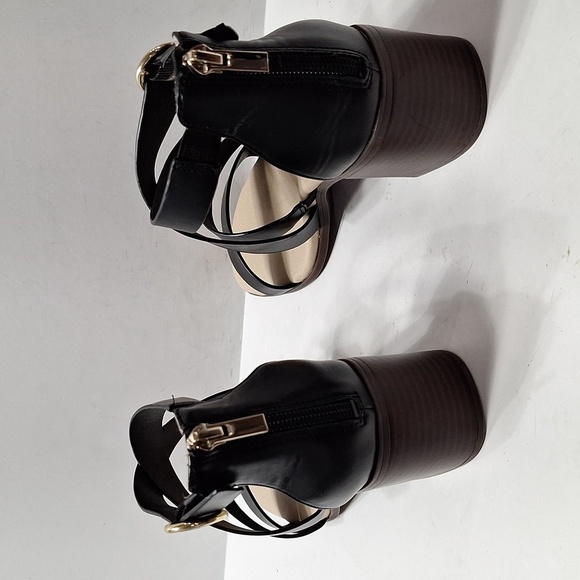 Life Stride Heritage Soft System Cushioned Insole Comfort Block Heel Sandals 9.5 - Picture 9 of 11